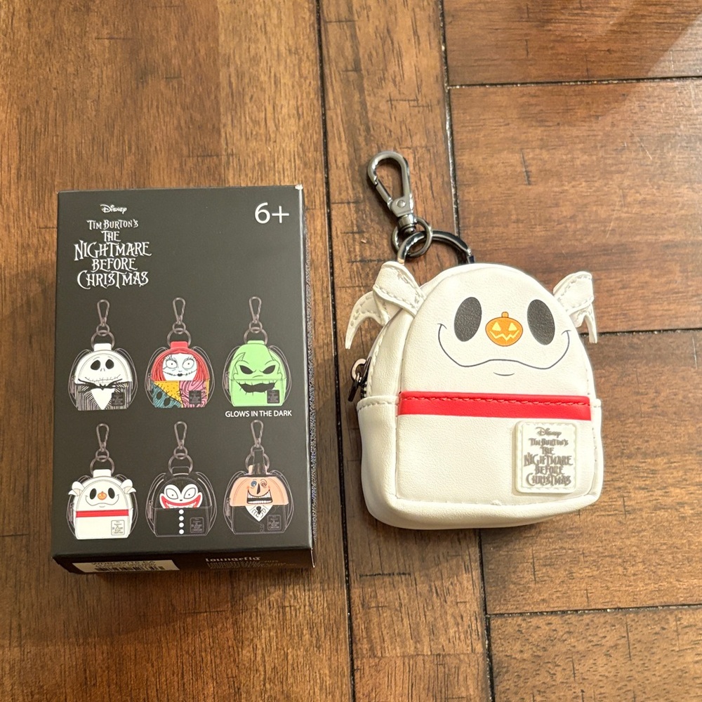 Nightmare Before Christmas Zero Mini Backpack Keychain